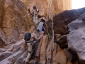 Three Peaks Egypt Challenge, scrambling into Wadi Sagr.jpg