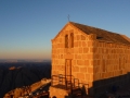 Jebel Musa summit chapel at sunset, Three Peaks Egypt, Ben Hoffler
