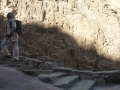 Steps on a boulder, Wadi Shagg, Three Peaks Egypt, Ben Hoffler