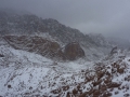 Wadi Tlaah in snow, Three Peaks Egypt, Ben Hoffler