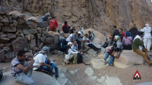 Hikers, Wadi Shagg, Three Peaks Egypt, Ben Hoffler