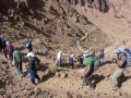 Hikers, Wadi Tinya, Three Peaks Egypt, Ben Hoffler