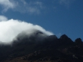 Jebel Katherina in the clouds, Three Peaks Egypt, Ben Hoffler