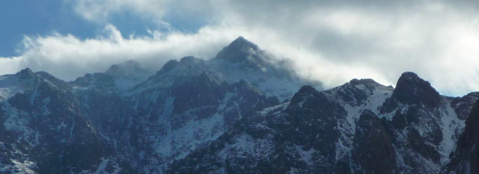 Jebel Katherina peak in the winter, Three Peaks Egypt, Ben Hoffler